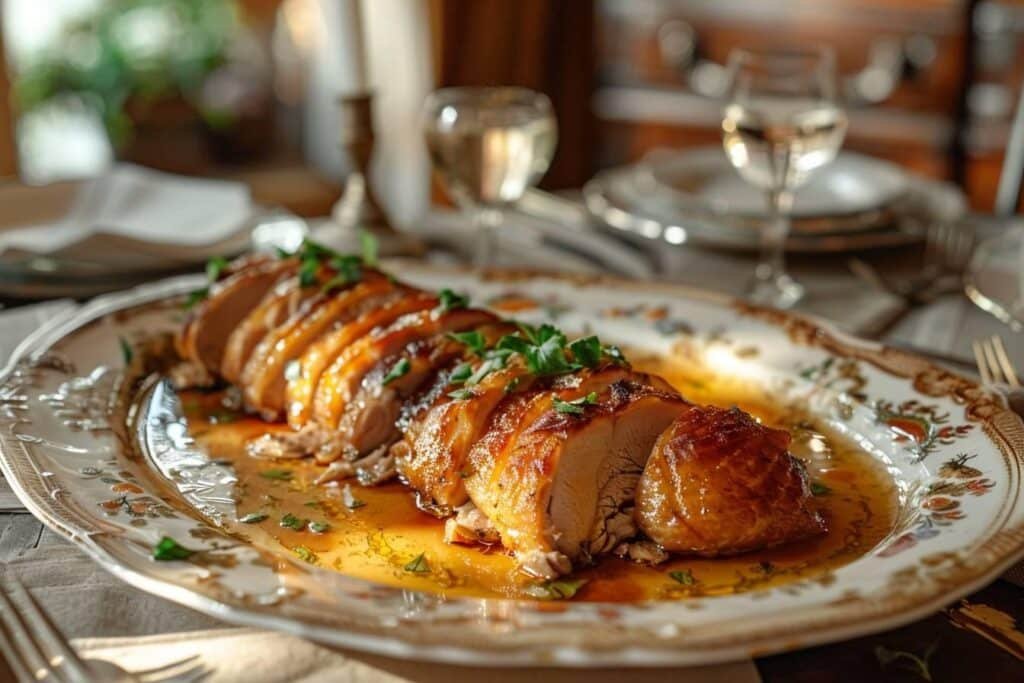 Que servir avec une poularde au vin jaune : accompagnements parfaits