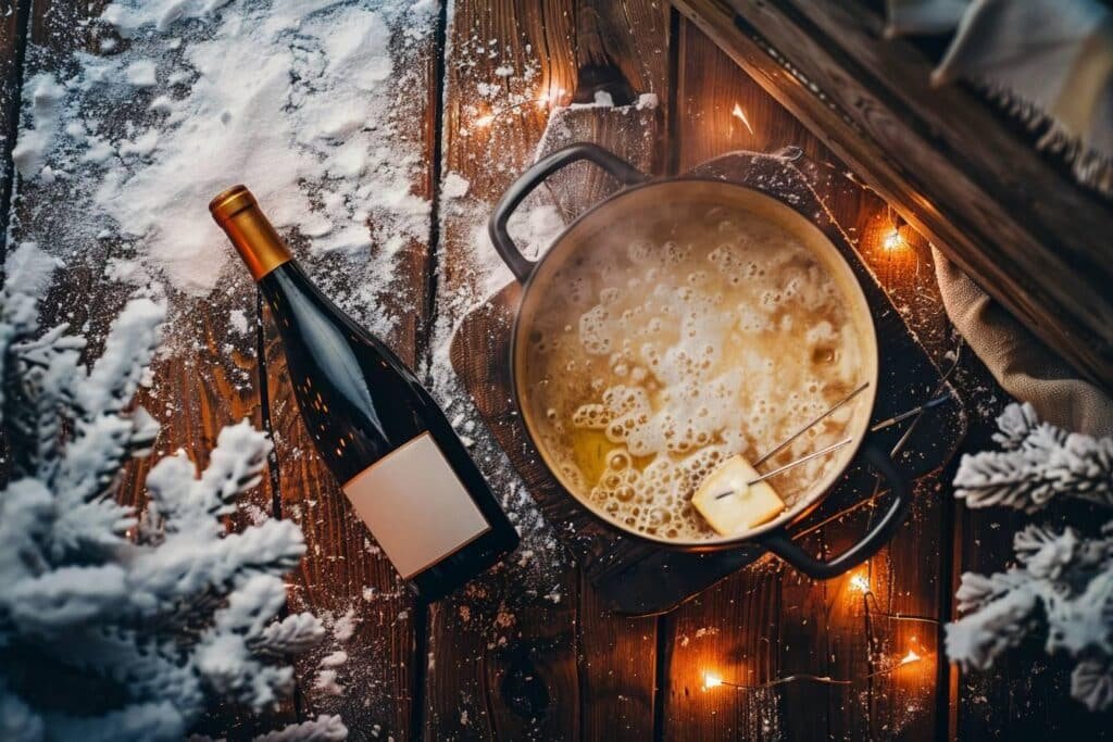 Vin avec la fondue savoyarde : accords parfaits pour votre repas