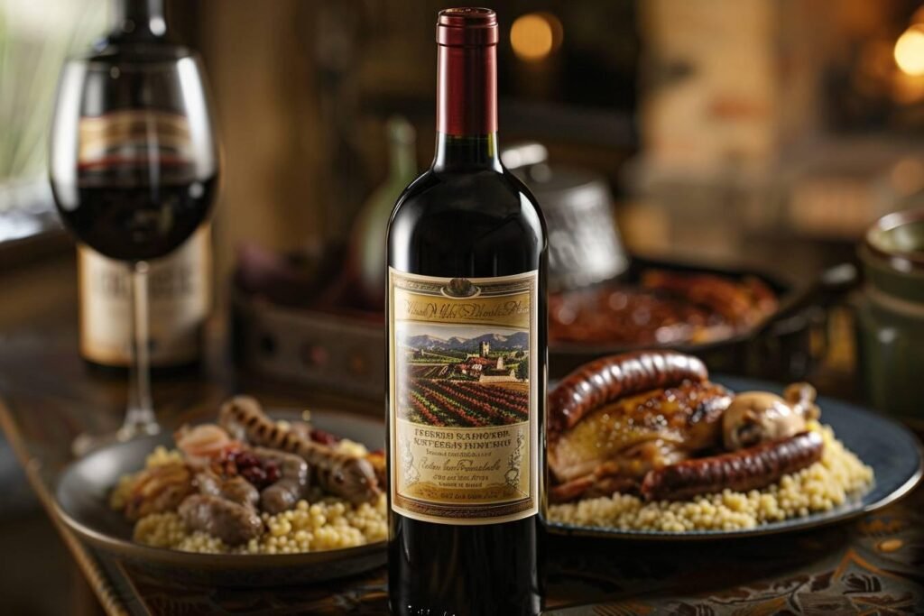 Quel vin rouge avec couscous poulet merguez : accords parfaits