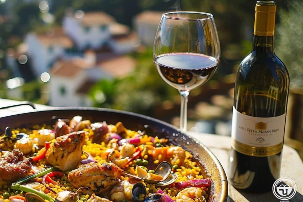 Quel vin avec paella poulet fruits mer : accord parfait