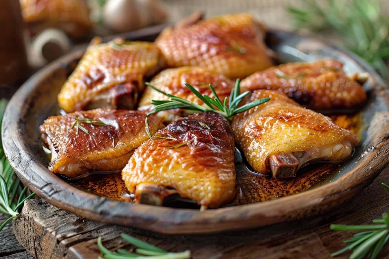 Quel vin avec confit de canard : accords parfaits pour votre repas